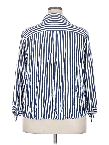 Alexander Jordan 3/4 Sleeve Button-Down Shirt (view 2)
