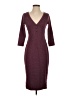 Bold Elements Burgundy Casual Dress Size S - photo 1