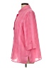 BonWorth 100% Polyester Pink 3/4 Sleeve Blouse Size L (petite) - photo 5