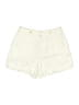 Madewell 100% Linen Ivory Shorts Size 6 - photo 1