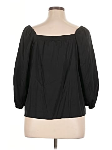 Elizabeth and James 3/4 Sleeve Blouse (view 2)