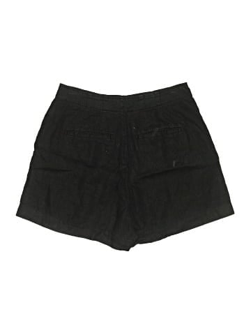 Madewell Clean Button-Tab Shorts in 100% Linen (view 2)