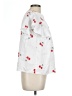 Shein 100% Polyester Hearts White Short Sleeve Blouse Size L - photo 4