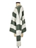 Unbranded 100% Polyester Stripes Green Pullover Sweater Size L - photo 5