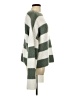 Unbranded 100% Polyester Stripes Green Pullover Sweater Size L - photo 4