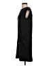 Indygena Solid Black Casual Dress Size XS - photo 5