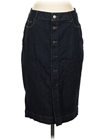 Ann Taylor Denim Skirt (view 1)