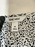 Nine West 100% Polyester Silver Sleeveless Top Size M - photo 7
