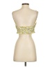 Simplee Yellow Sleeveless Blouse Size S - photo 2