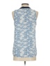 Olive and Oak 100% Polyester Blue Sleeveless Blouse Size S - photo 2