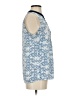 Olive and Oak 100% Polyester Blue Sleeveless Blouse Size S - photo 4