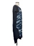 ALLSAINTS Spitalfields 100% Polyester Graphic Blue Casual Dress Size 0 - photo 4