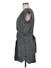 DR2 100% Recycled Polyester Chevron-herringbone Gray Casual Dress Size M - photo 5