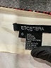 Etcetera Plaid Red Tan Wool Skirt Size 6 - photo 4