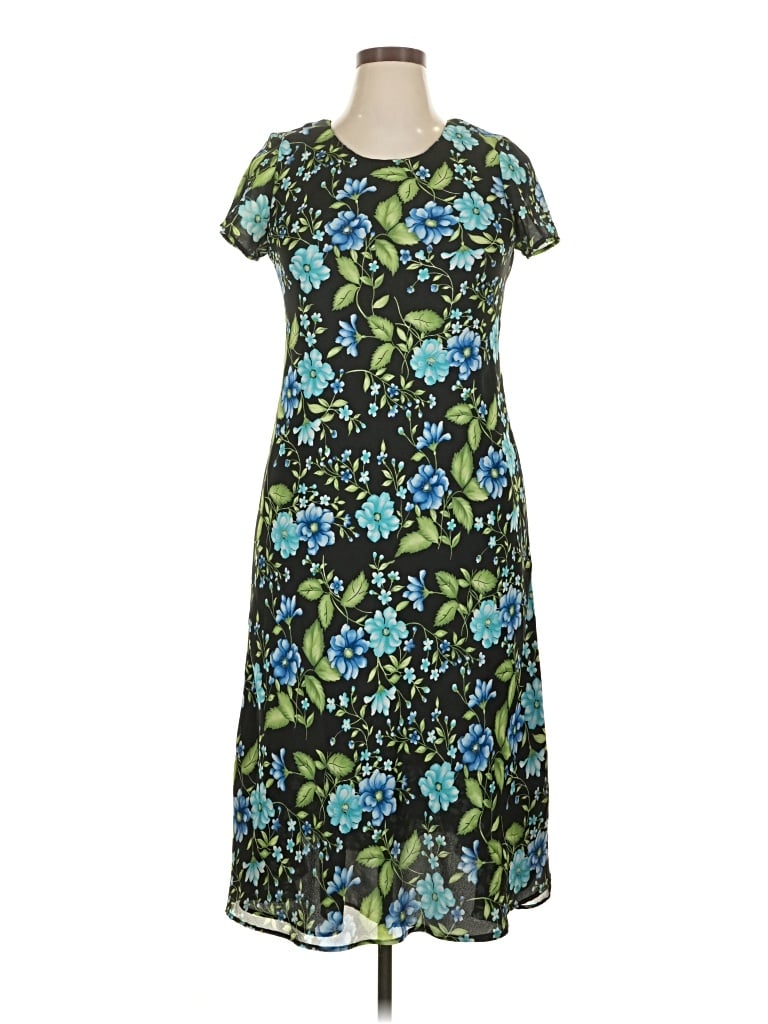 Pre-owned White Stag Casual Dress In Blue