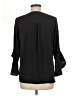 Vince Camuto 100% Polyester Black 3/4 Sleeve Blouse Size M (petite) - photo 2