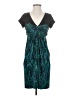 BCBGMAXAZRIA Teal Cocktail Dress Size S - photo 1