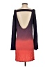 Marina Luna Red Long Sleeve Top Size S - photo 2
