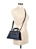 Cromia 100% Leather Solid Blue Leather Satchel One size - photo 2