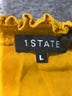 1.State 100% Rayon Yellow Long Sleeve Blouse Size L - photo 7