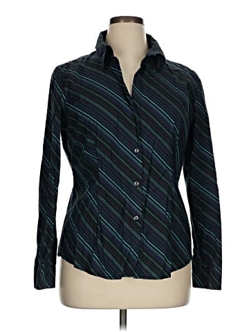 New York & Company Long Sleeve Button-Down Shirt (view 1)