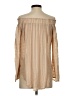 Stillwater 100% Viscose Tan Long Sleeve Blouse Size S - photo 2