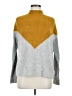 Silverflint Color Block Yellow Turtleneck Sweater Size M - photo 1