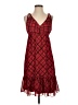 The Limited 100% Polyester Argyle Red Casual Dress Size XS - photo 1