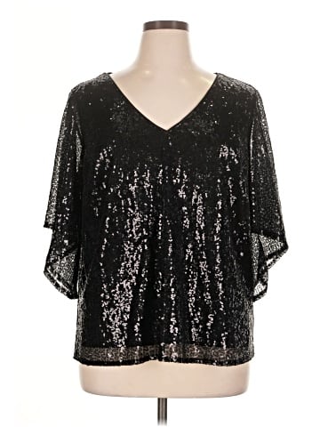 Roz & Ali 3/4 Sleeve Blouse (view 1)