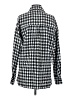 Shoedazzle 100% Polyester Houndstooth Gray Coat Size S - photo 2