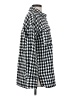 Shoedazzle 100% Polyester Houndstooth Gray Coat Size S - photo 4