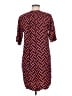 Escapada 100% Rayon Orange Casual Dress Size M - photo 2