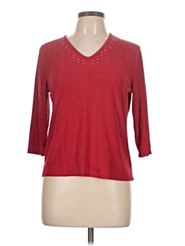 Kathy Ireland 3/4 Sleeve Top (view 1)