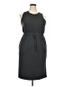 Unbranded Solid Gray Casual Dress Size XXL (estimated) - photo 1