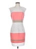 Studio One 100% Polyester Graphic Pink Cocktail Dress Size 4 - photo 1