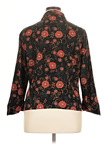 Sag Harbor 3/4 Sleeve Blouse (view 2)