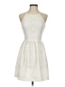 Love Ady Chevron-herringbone Ivory Cocktail Dress Size S - photo 1