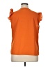 Zaful Orange Sleeveless Blouse Size XL (estimated) - photo 2