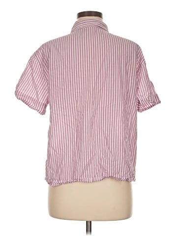 Eberjey Short Sleeve Button-Down Shirt (view 2)