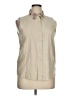 Christopher & Banks Ivory Sleeveless Button-Down Shirt Size XL - photo 1