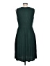 Assorted Brands Solid Green Casual Dress Size L - photo 2