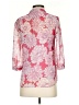 Banana Republic 100% Polyester Pink 3/4 Sleeve Blouse Size XS - photo 2