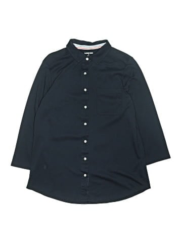 Lands' End 3/4 Sleeve Button-Down Shirt (view 1)