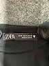 Zara Solid Black Cocktail Dress Size S - photo 7