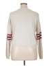 Unbranded 100% Cotton Stripes Tan Pullover Sweater Size XL (estimated) - photo 2