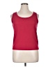Talbots Solid Red Tank Top Size XL - photo 1