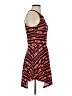 rue21 Graphic Orange Cocktail Dress Size S - photo 4