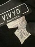 VIVID Solid Black Formal Skirt Size L - photo 4