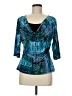 Cocomo Teal 3/4 Sleeve Top Size M (estimated) - photo 1