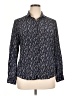 Hartford Paisley Blue Long Sleeve Blouse Size 6 - photo 1